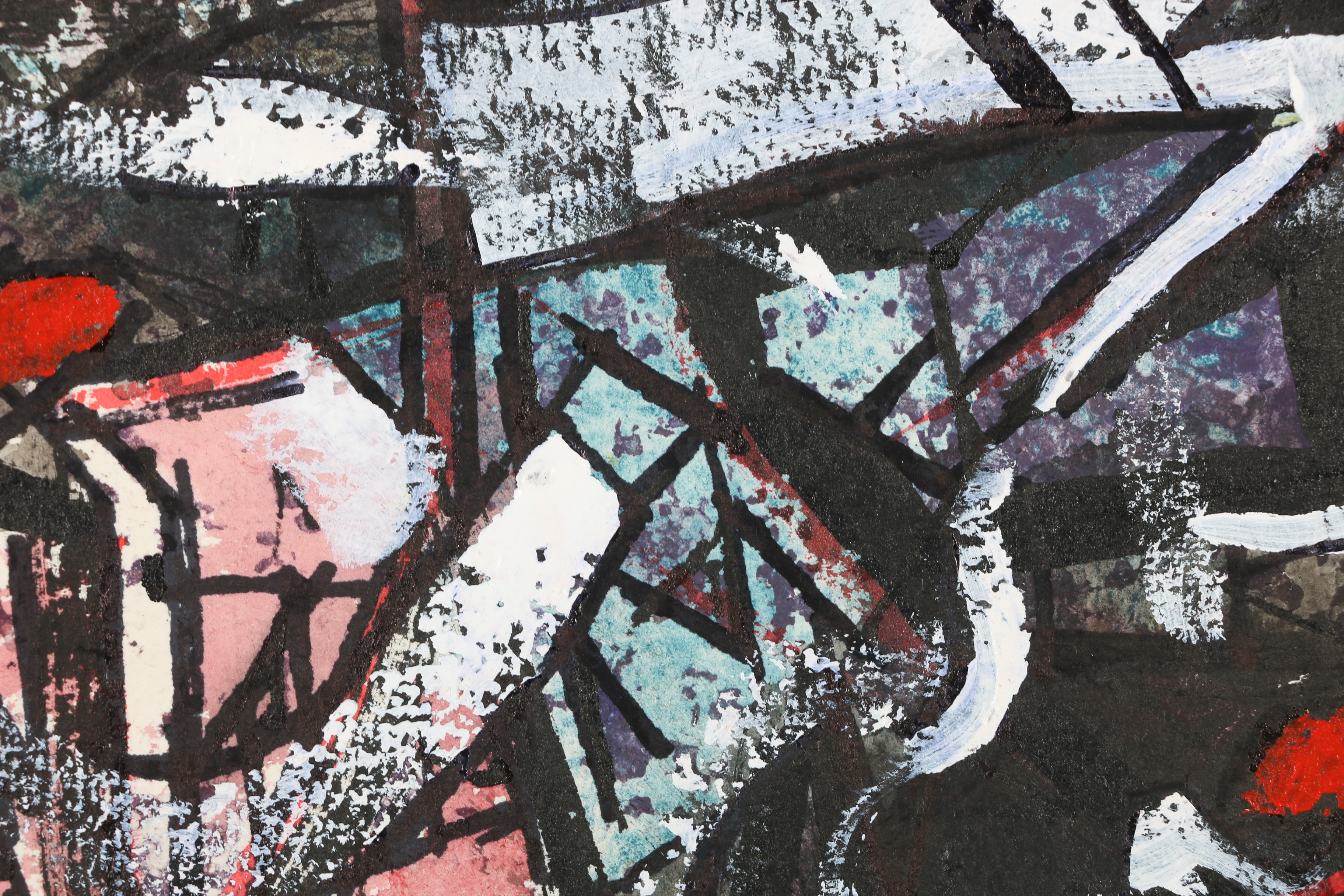 Ricardo Morin Watercolor Painting "Revelations #8"