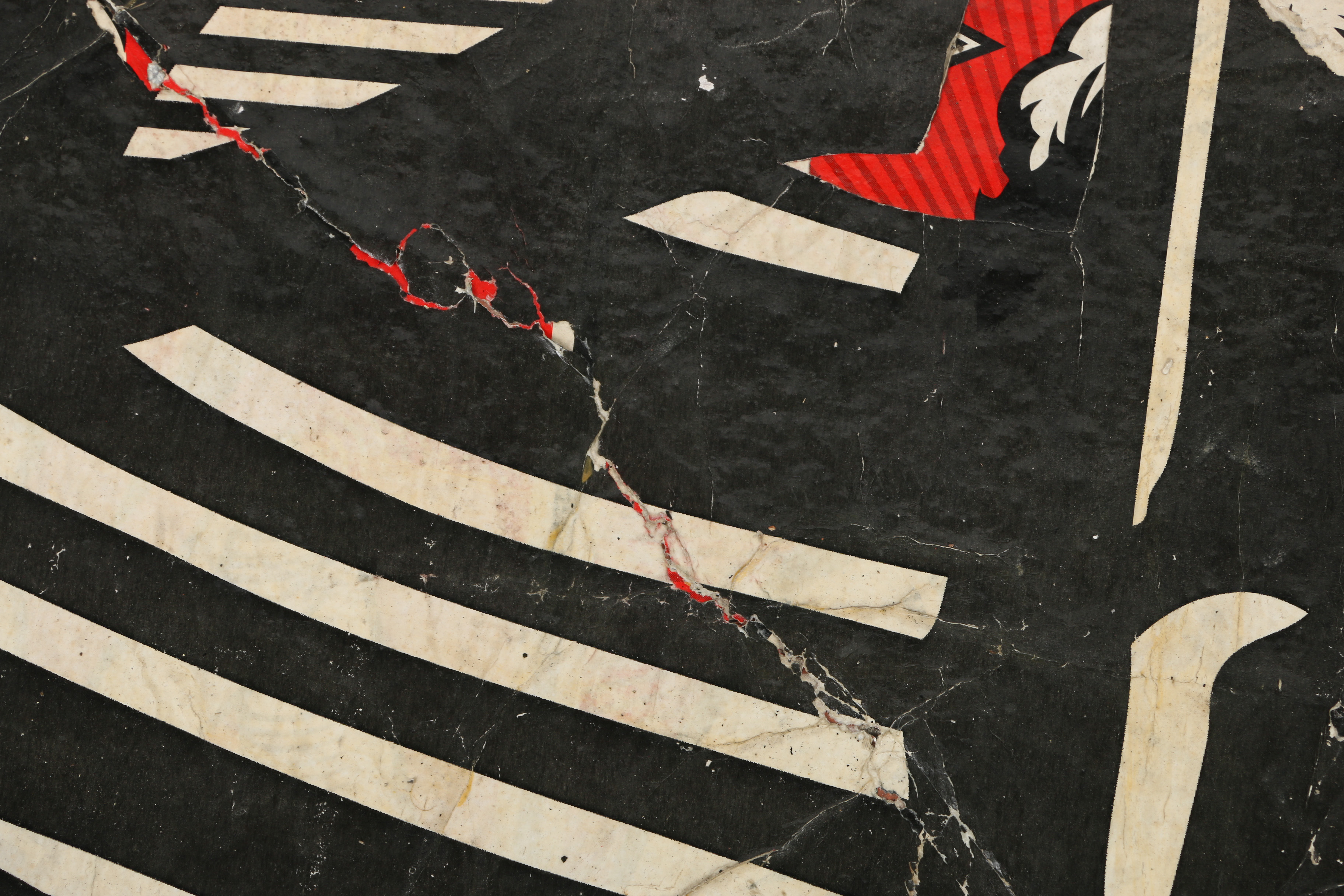 Shepard Fairey Mixed Media "Metropole Peace Guard Mural (Detail)"