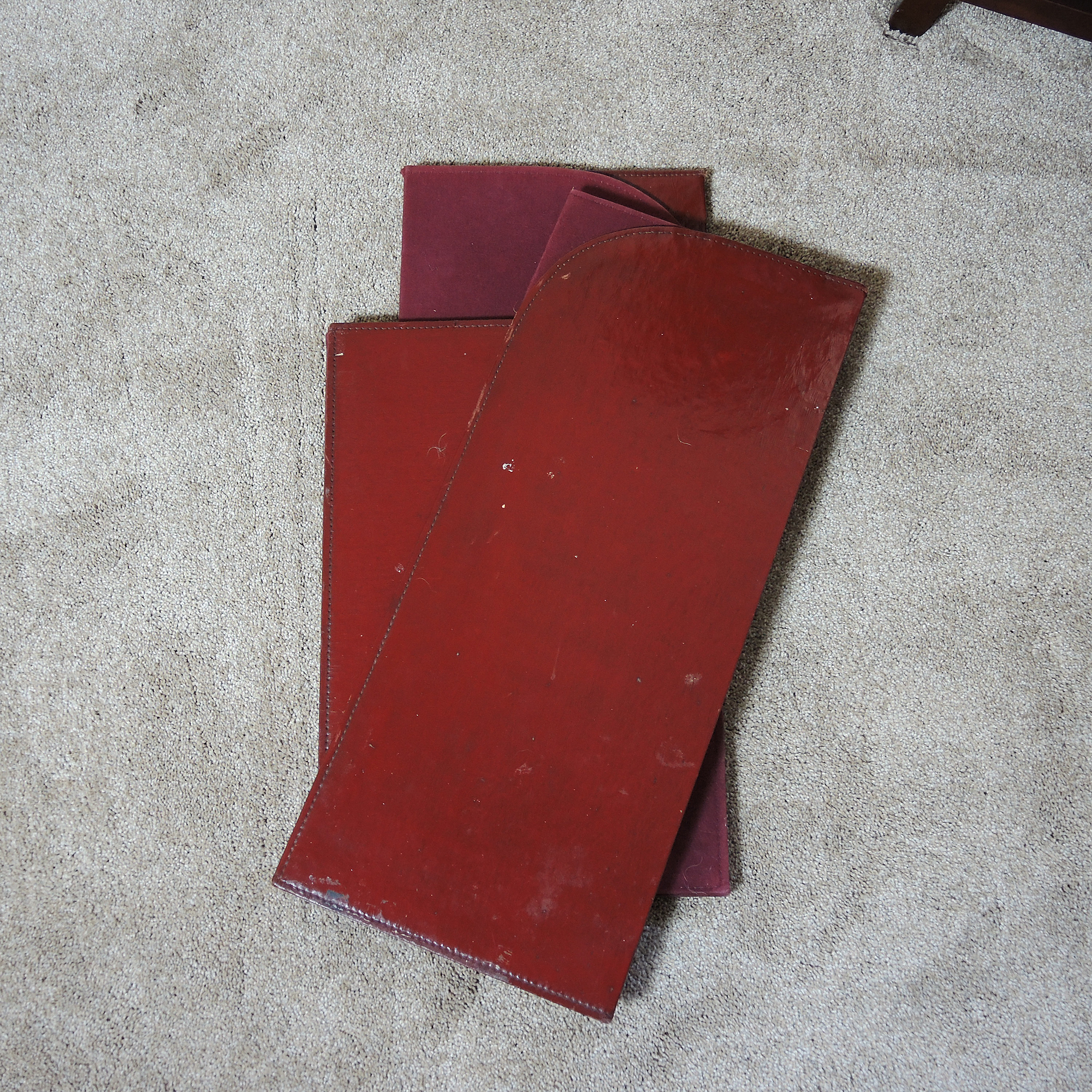 Vintage Mahogany Dining Table and Seven Chairs