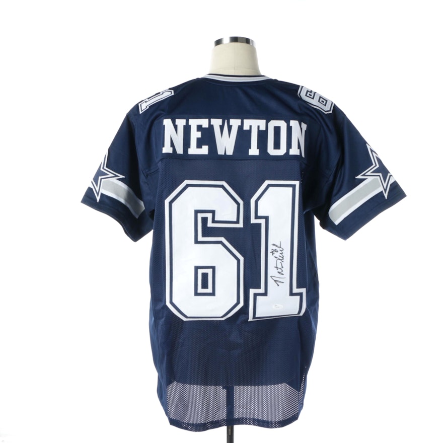 Nate Newton Autographed Dallas Cowboys Jersey - JSA COA