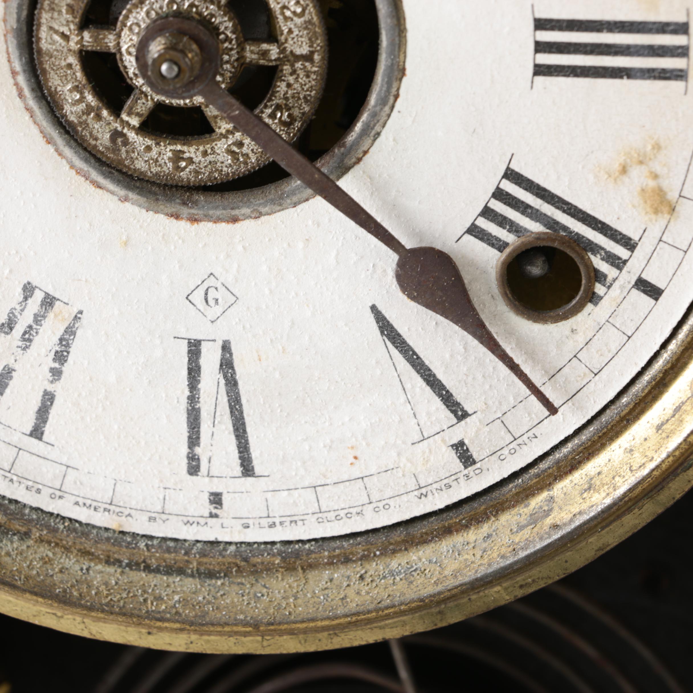 19th Century Wm. L. Gilbert Gingerbread Mantel Clock