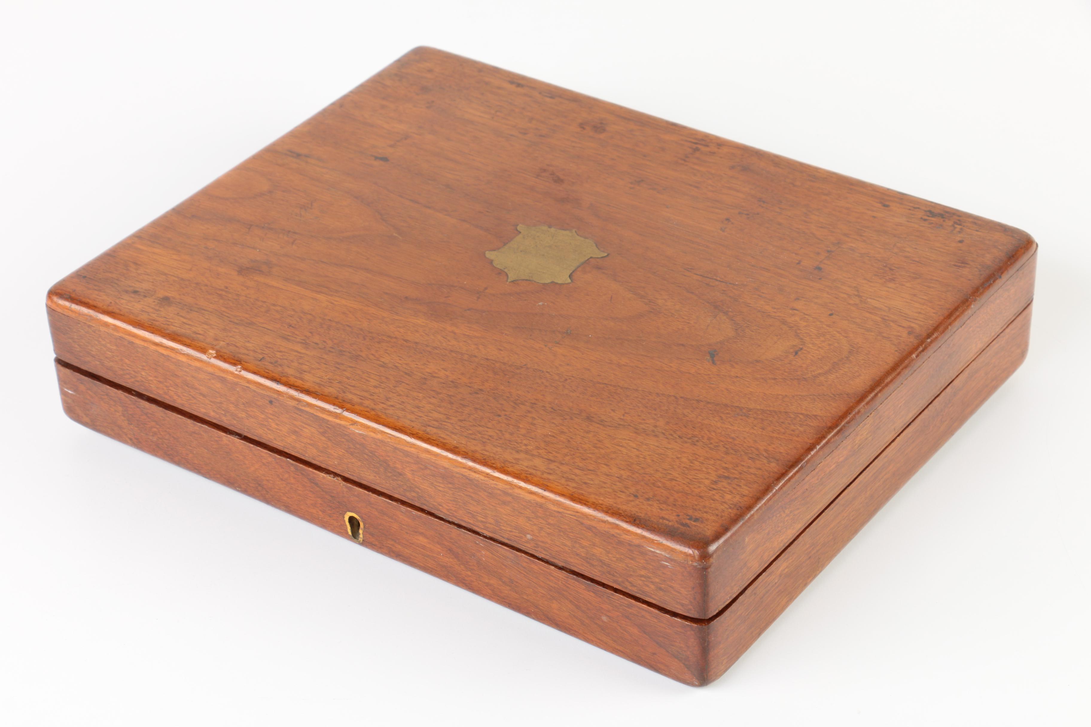 Silver Plate and Mother of Pearl Knife and Fork Set