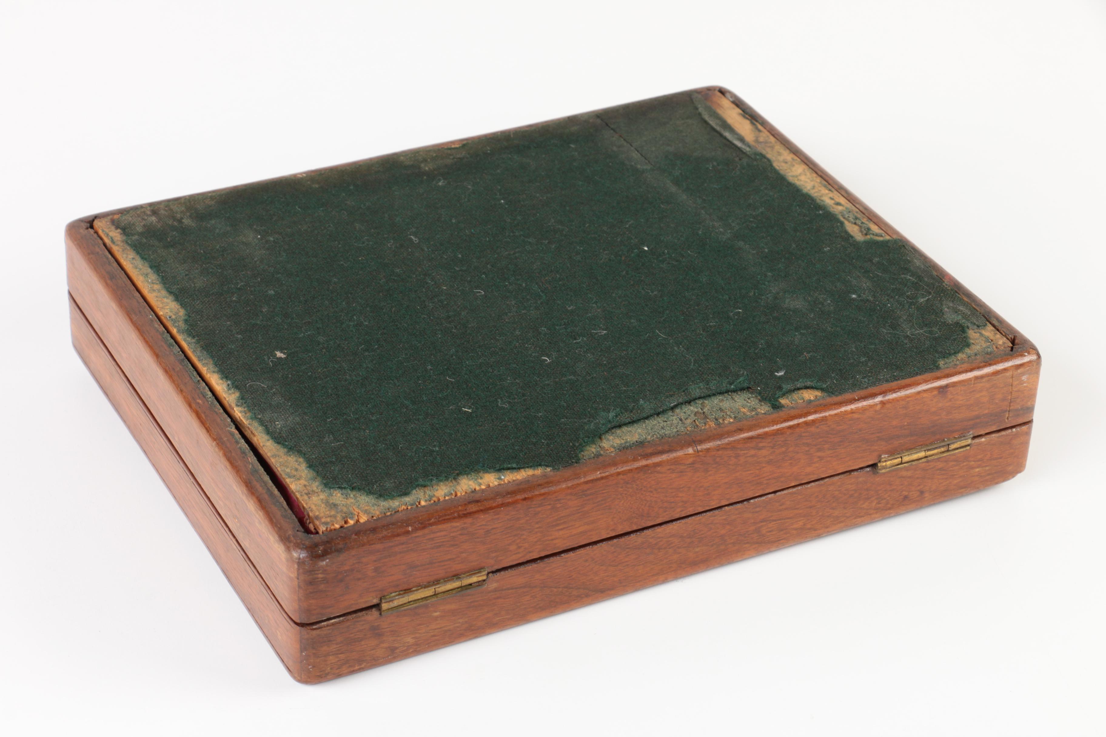 Silver Plate and Mother of Pearl Knife and Fork Set