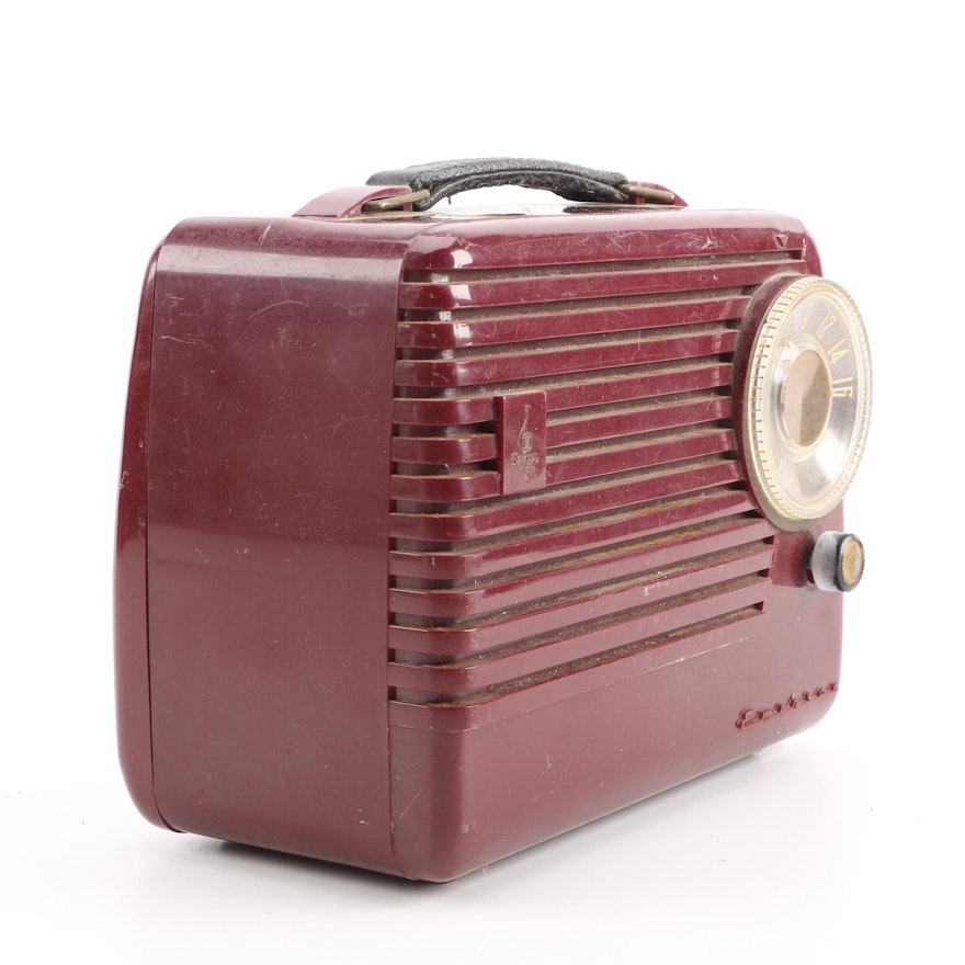 1954 Emerson Model 790 Series B Portable Tube Radio