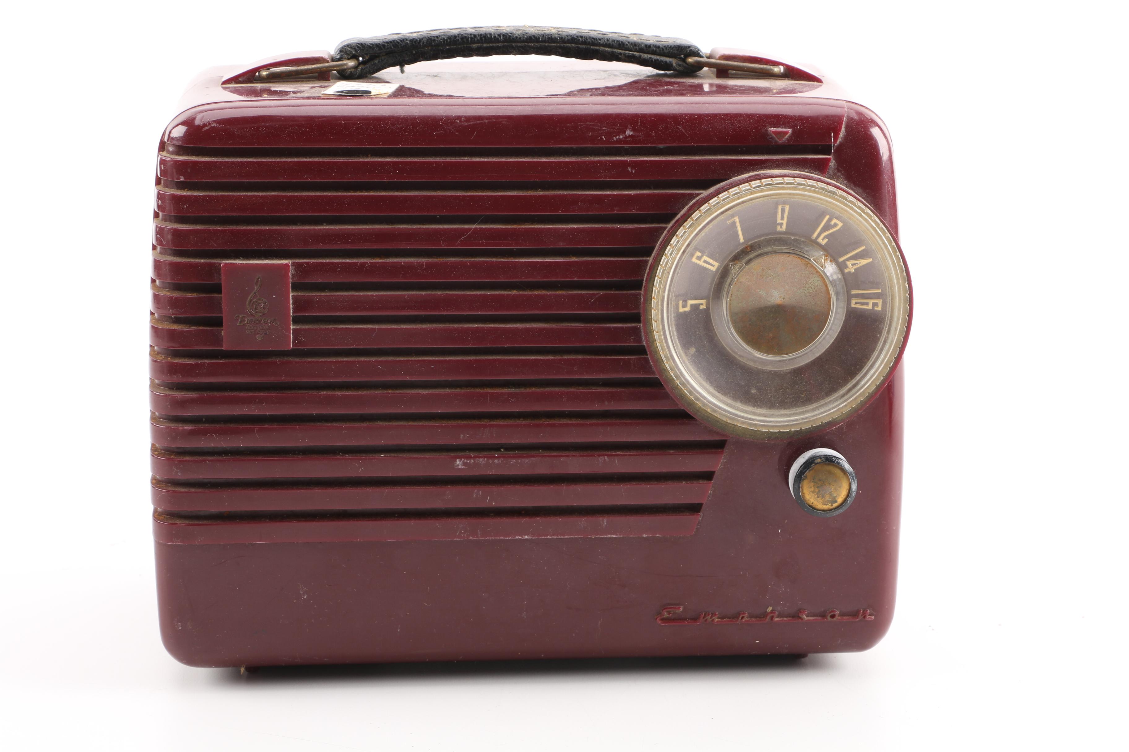 1954 Emerson Model 790 Series B Portable Tube Radio