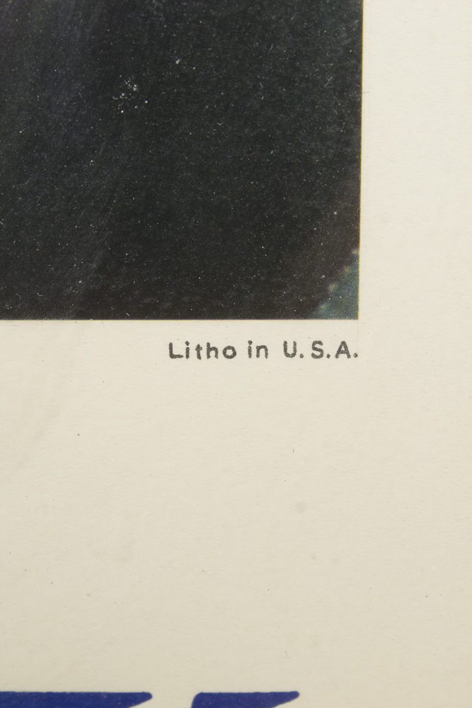 Reproduction Travel Poster After Paul George Lawler "Fly to South Sea Isles"