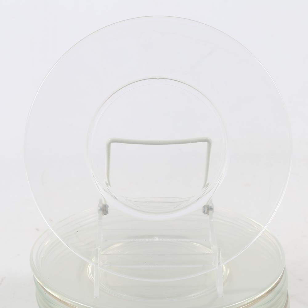 Set of Eighteen Glass Plates