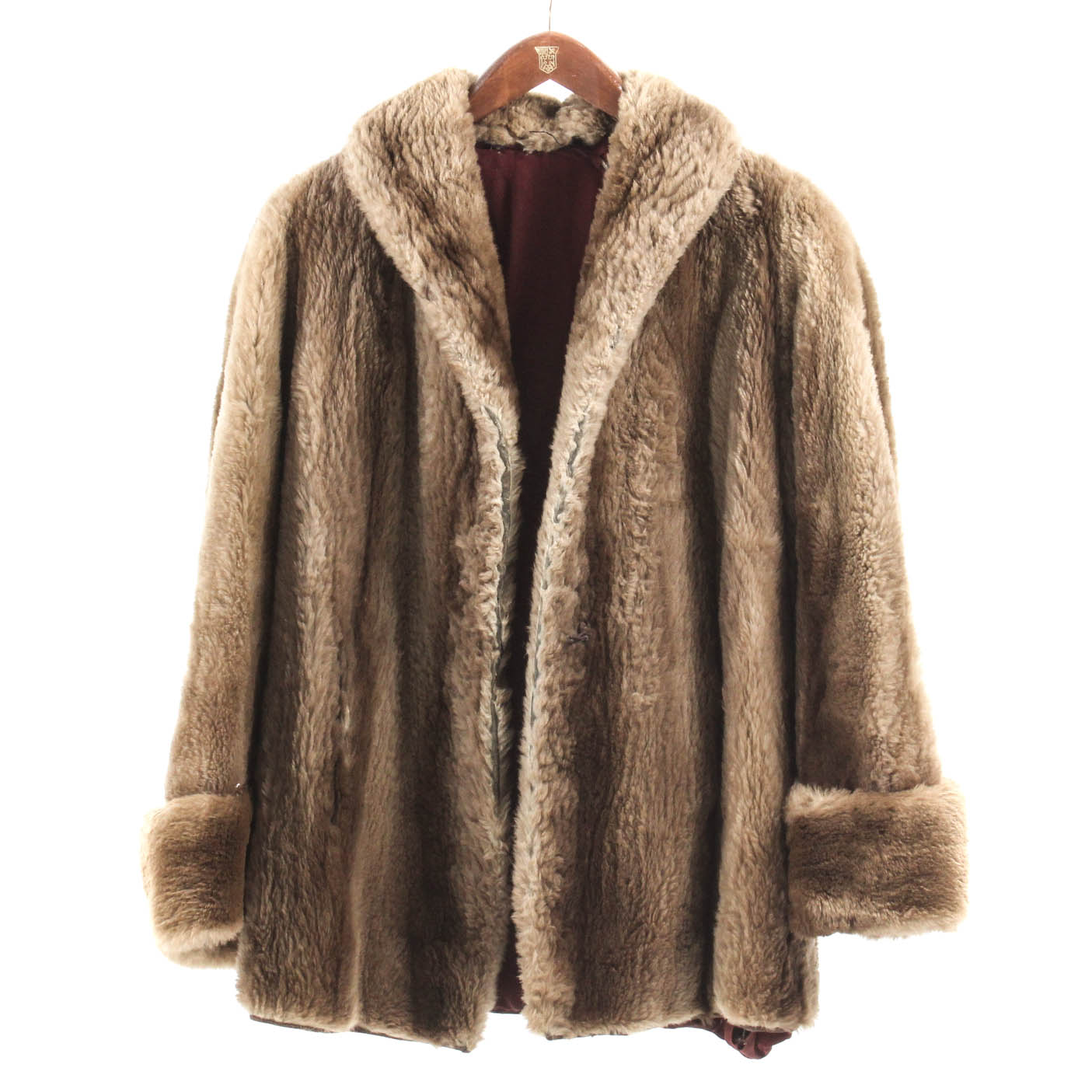 Vintage Sheared Beaver Fur Coat