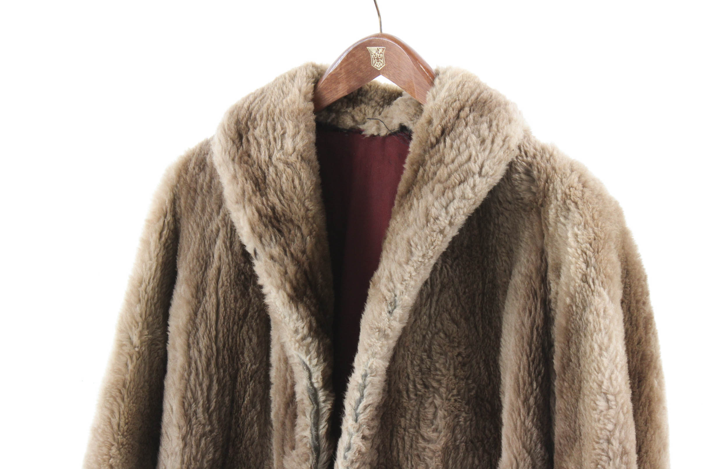 Vintage Sheared Beaver Fur Coat