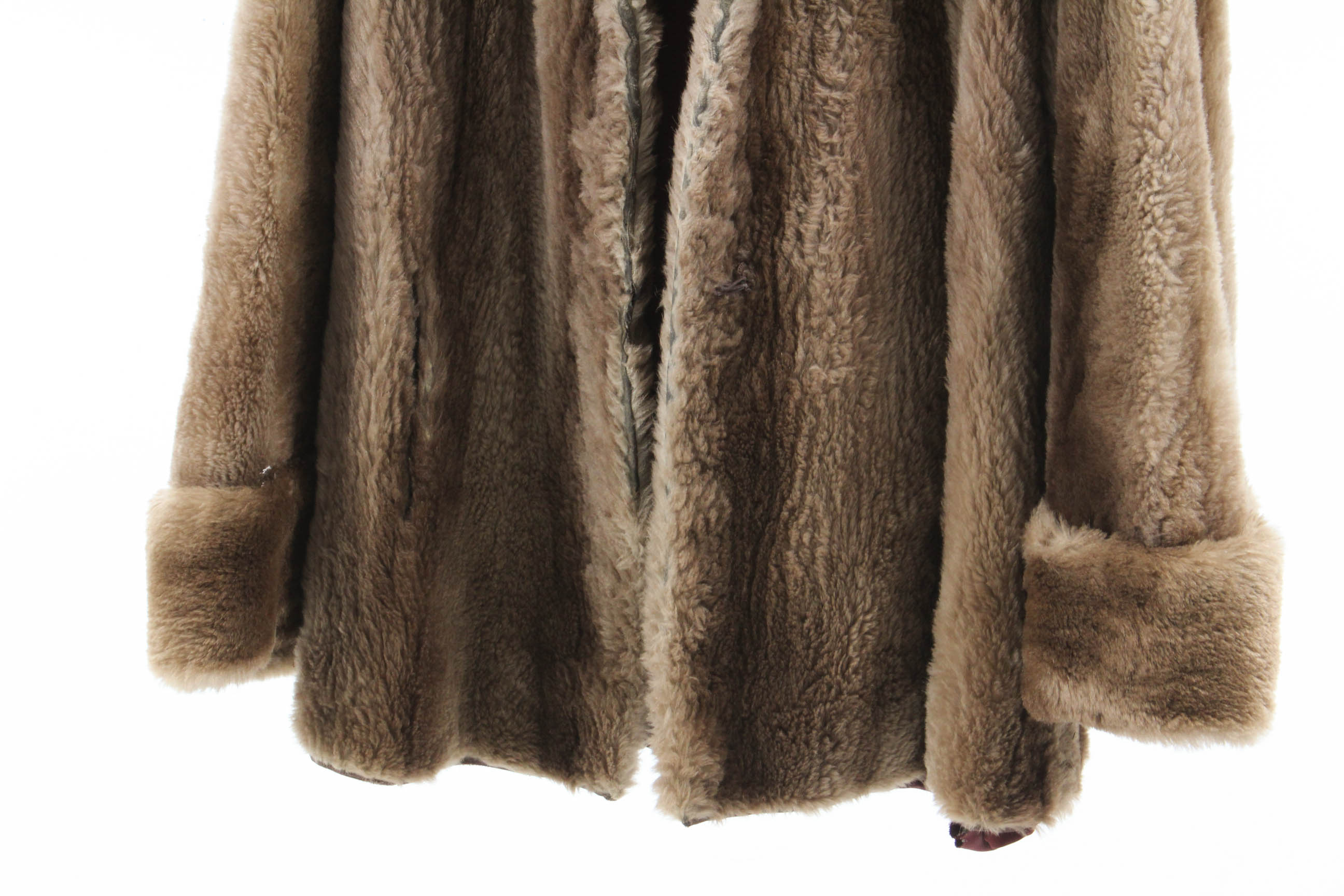 Vintage Sheared Beaver Fur Coat