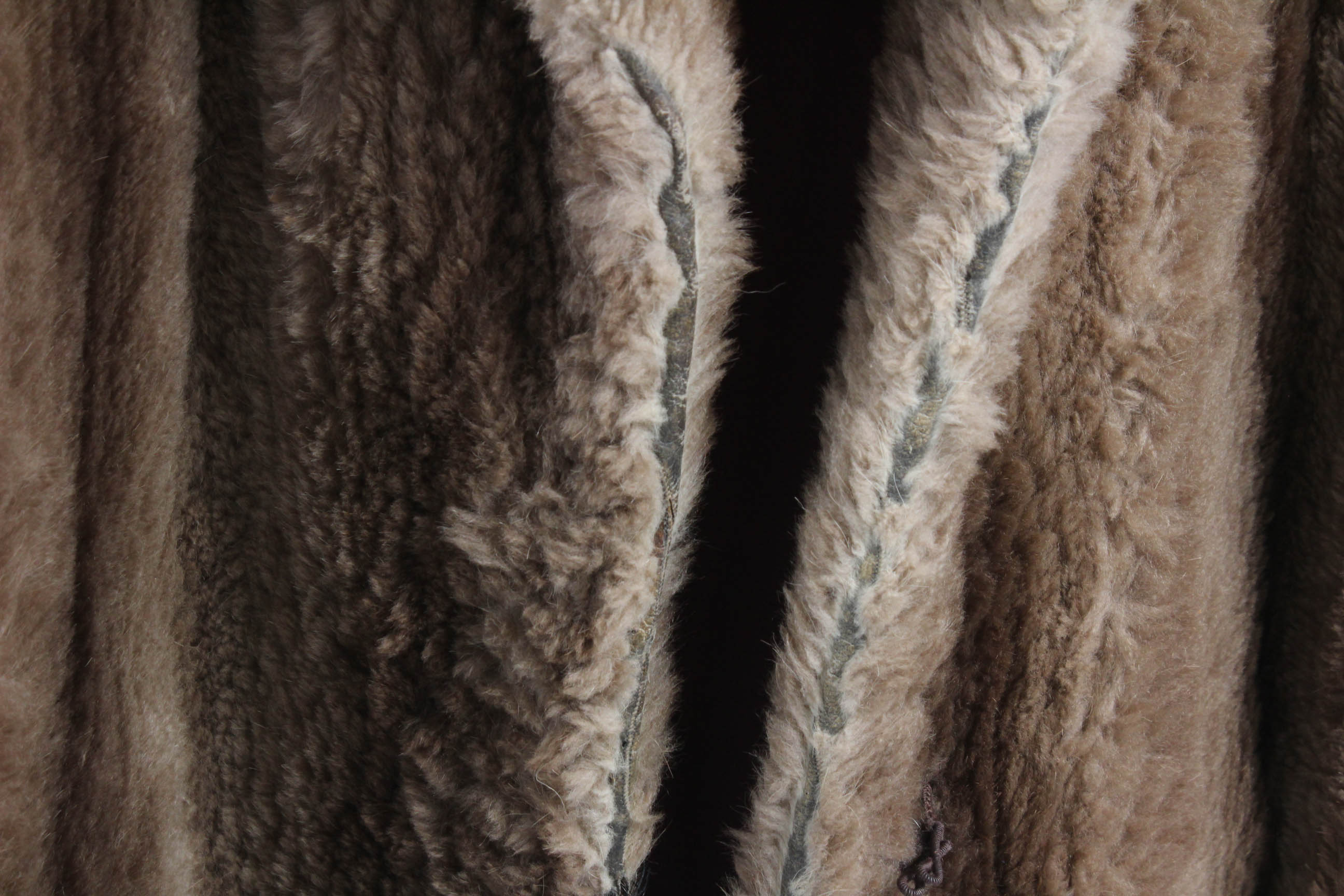 Vintage Sheared Beaver Fur Coat
