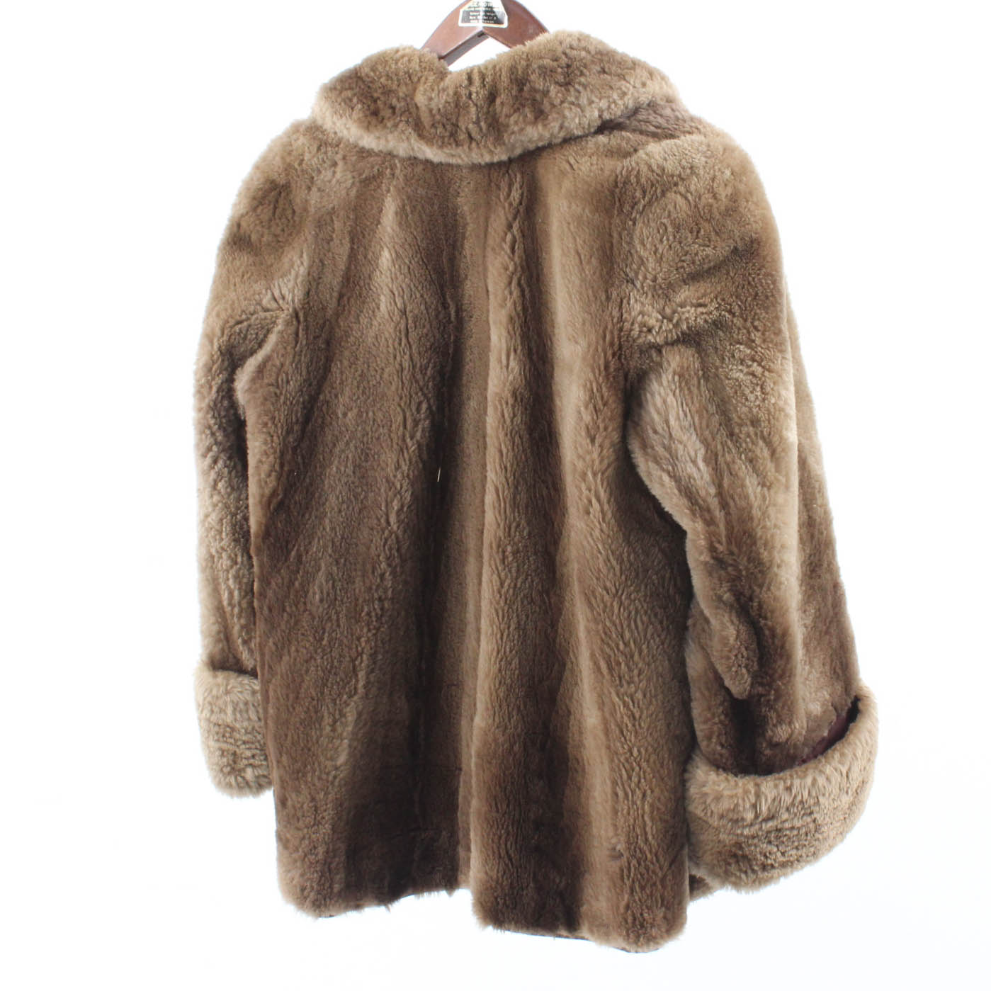 Vintage Sheared Beaver Fur Coat