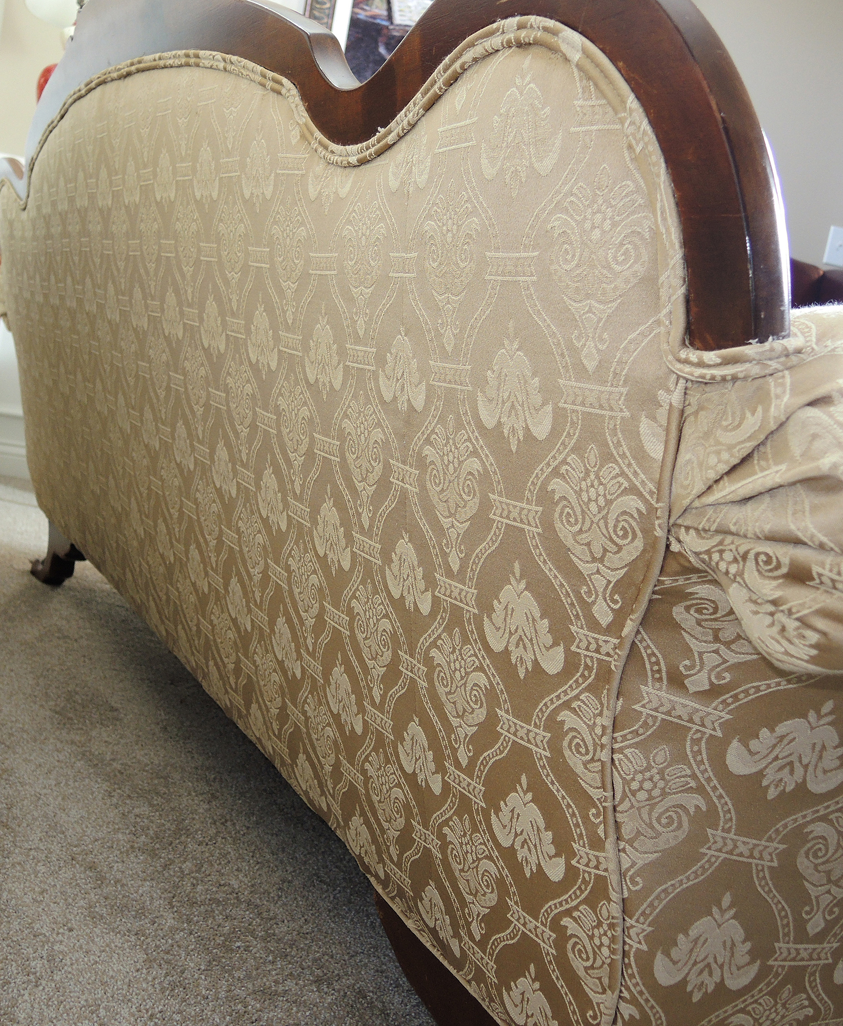 Duncan Phyfe Style Antique Sofa