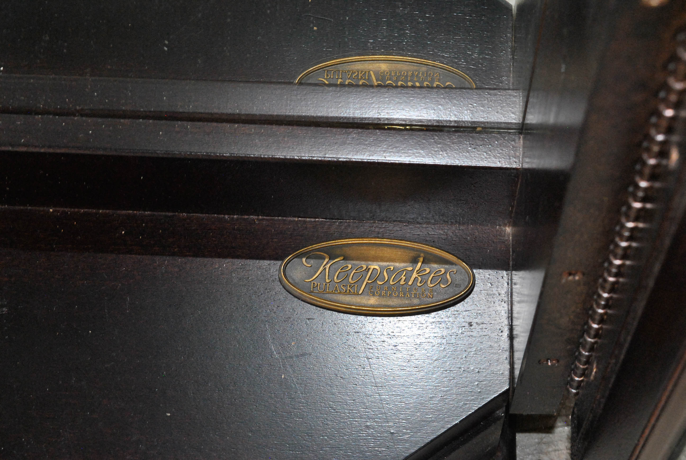 "Keepsakes" Lighted Curio Cabinet by Pulaski Furniture Corporation