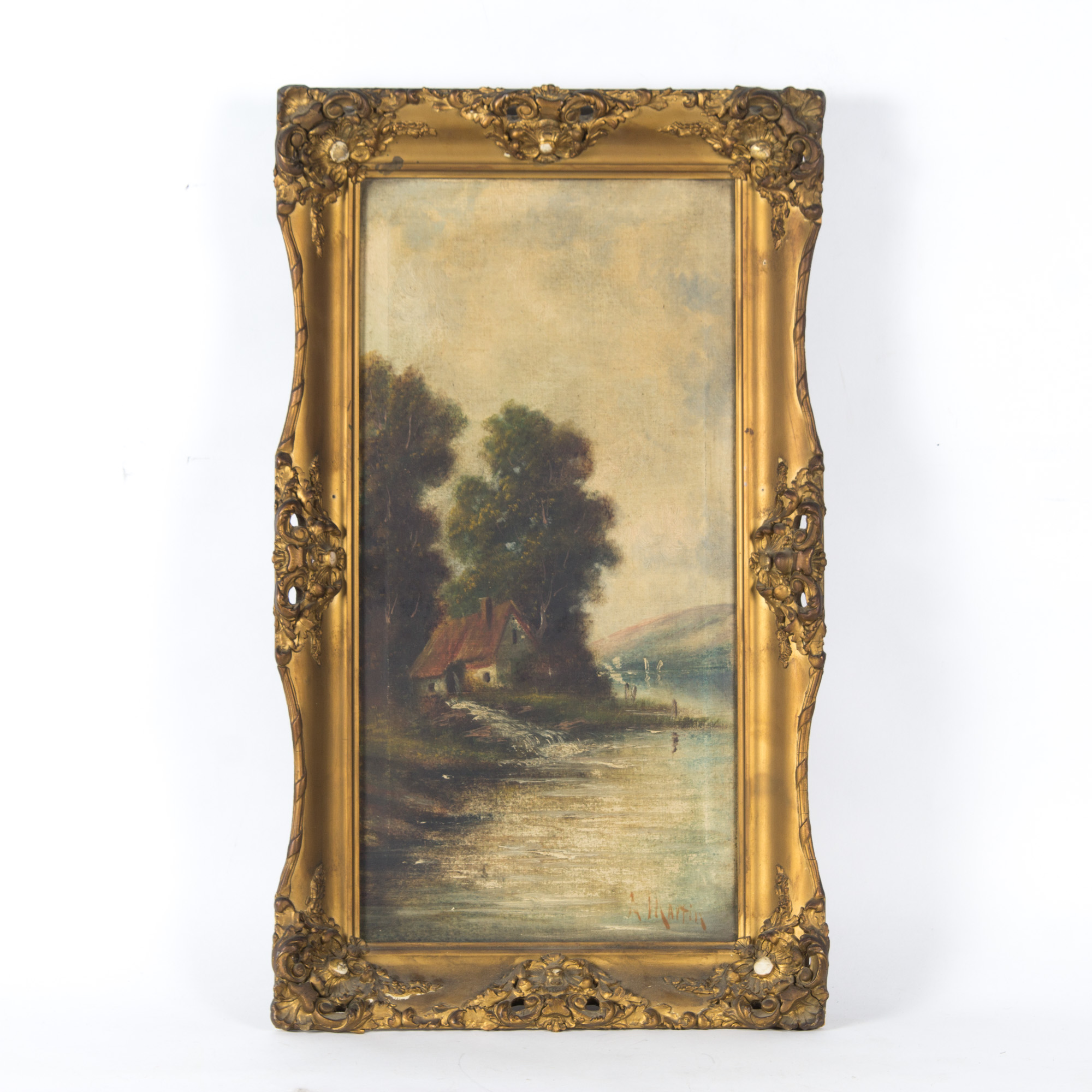 A. Martin Oil Painting on Canvas