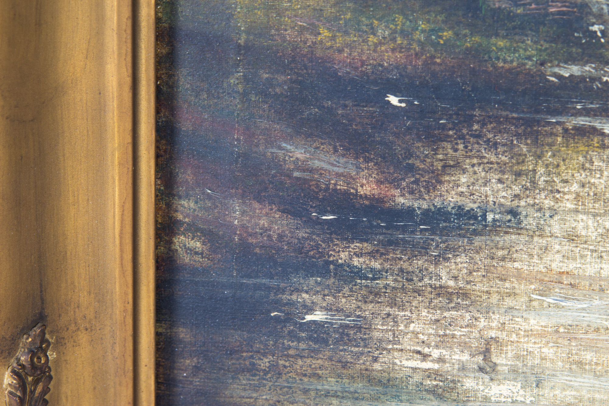 A. Martin Oil Painting on Canvas