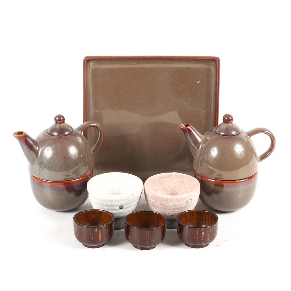 Ceramic Tea Service Set