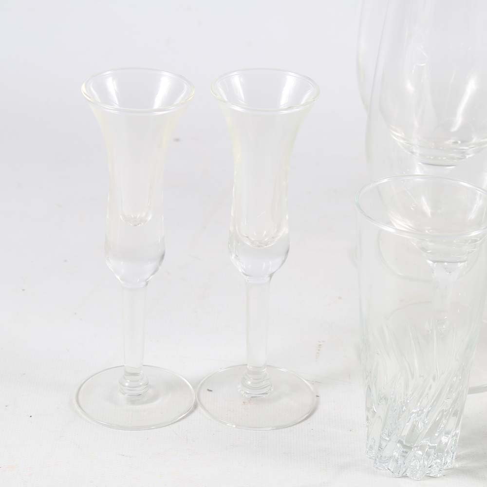 Assorted Glassware Featuring Riedel