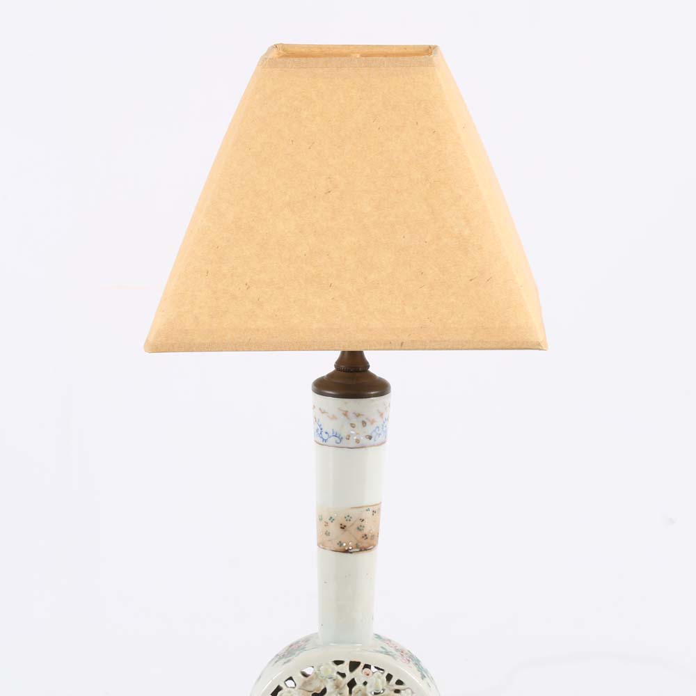 Chinese Porcelain Table Lamp
