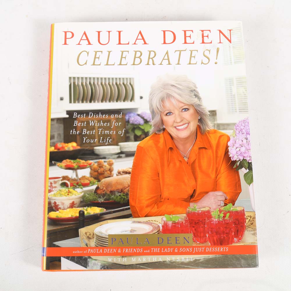 Collection of Cookbooks Featuring Paula Deen