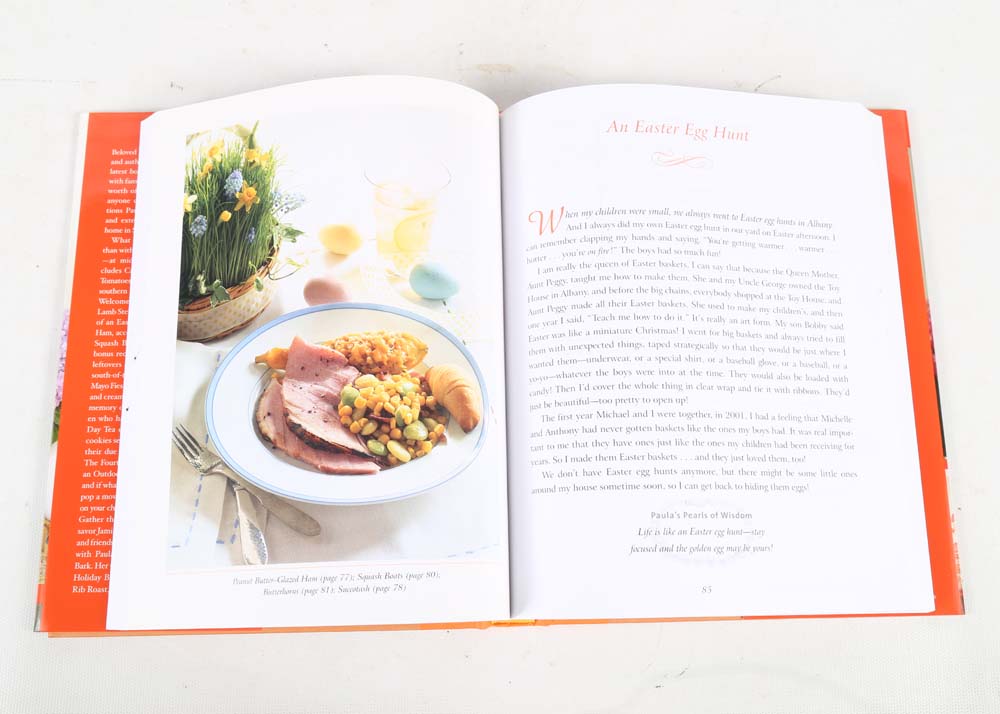 Collection of Cookbooks Featuring Paula Deen