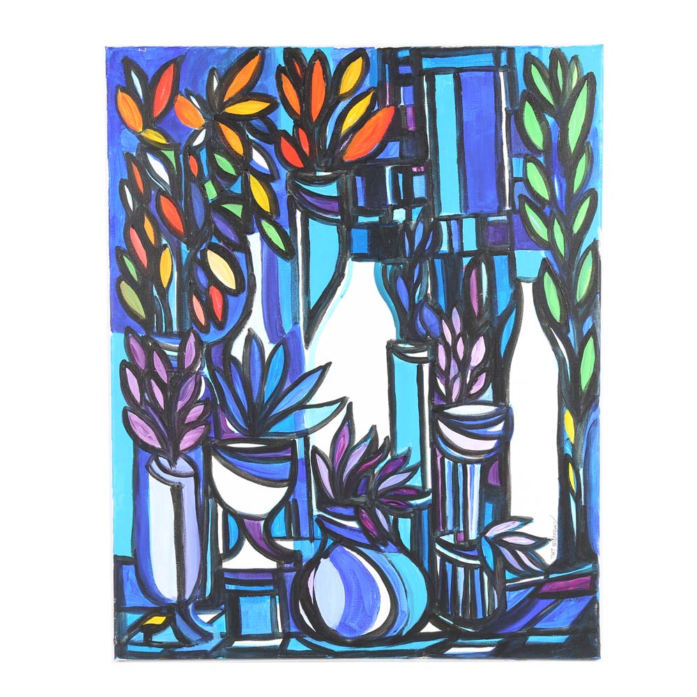 Taft Original Acrylic on Canvas