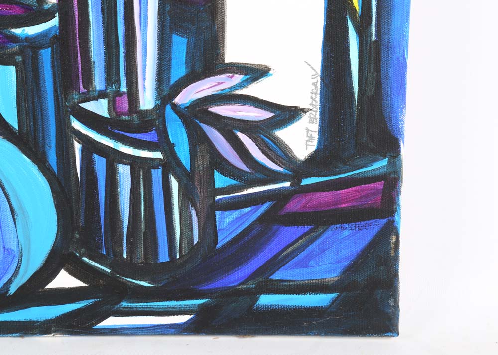 Taft Original Acrylic on Canvas