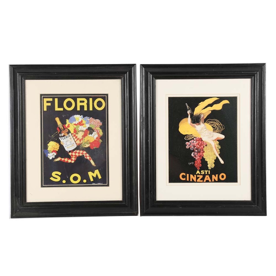 Florio S.O.M and Asti Cinzano Prints