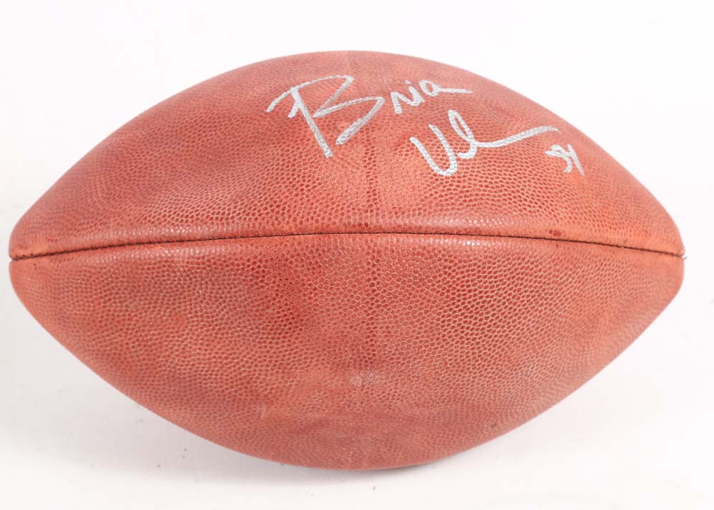 Autographed Brian Urlacher Football