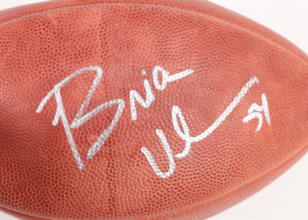 Autographed Brian Urlacher Football