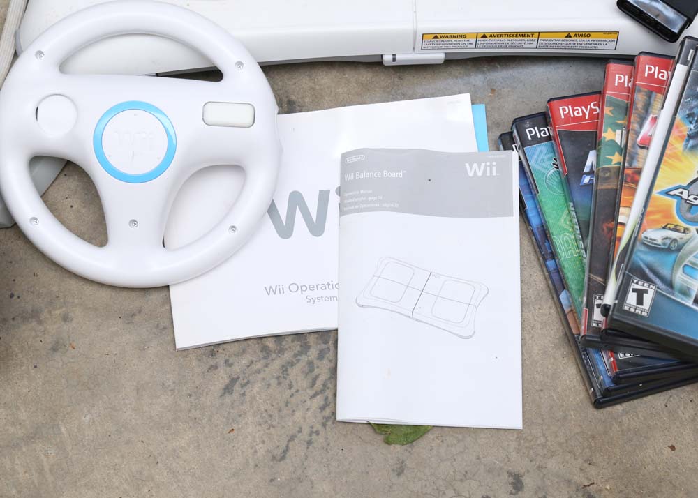 Nintendo Wii, Playstation 2, and Accessories