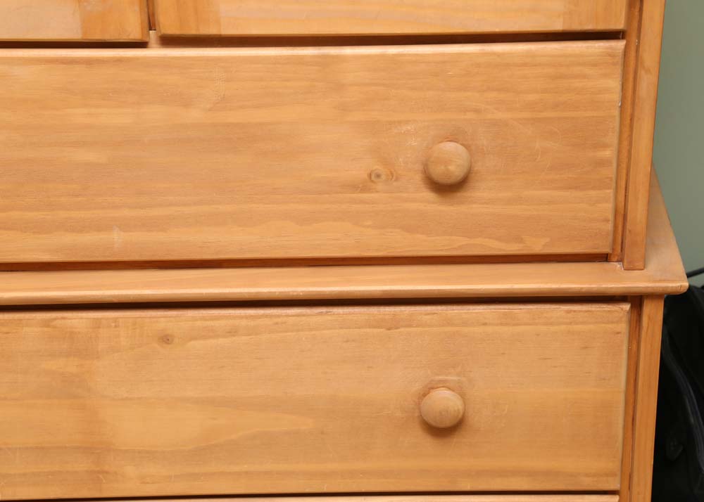 Pine Linen Cabinet