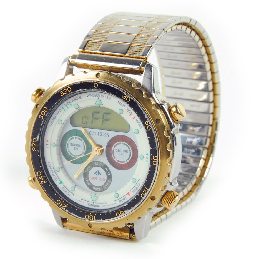 Citizen Promaster Chronograph Yacht Timer Wristwatch