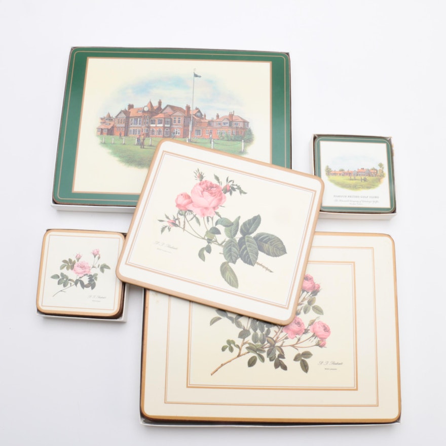 Vintage Pimpernel Placemats and Coasters