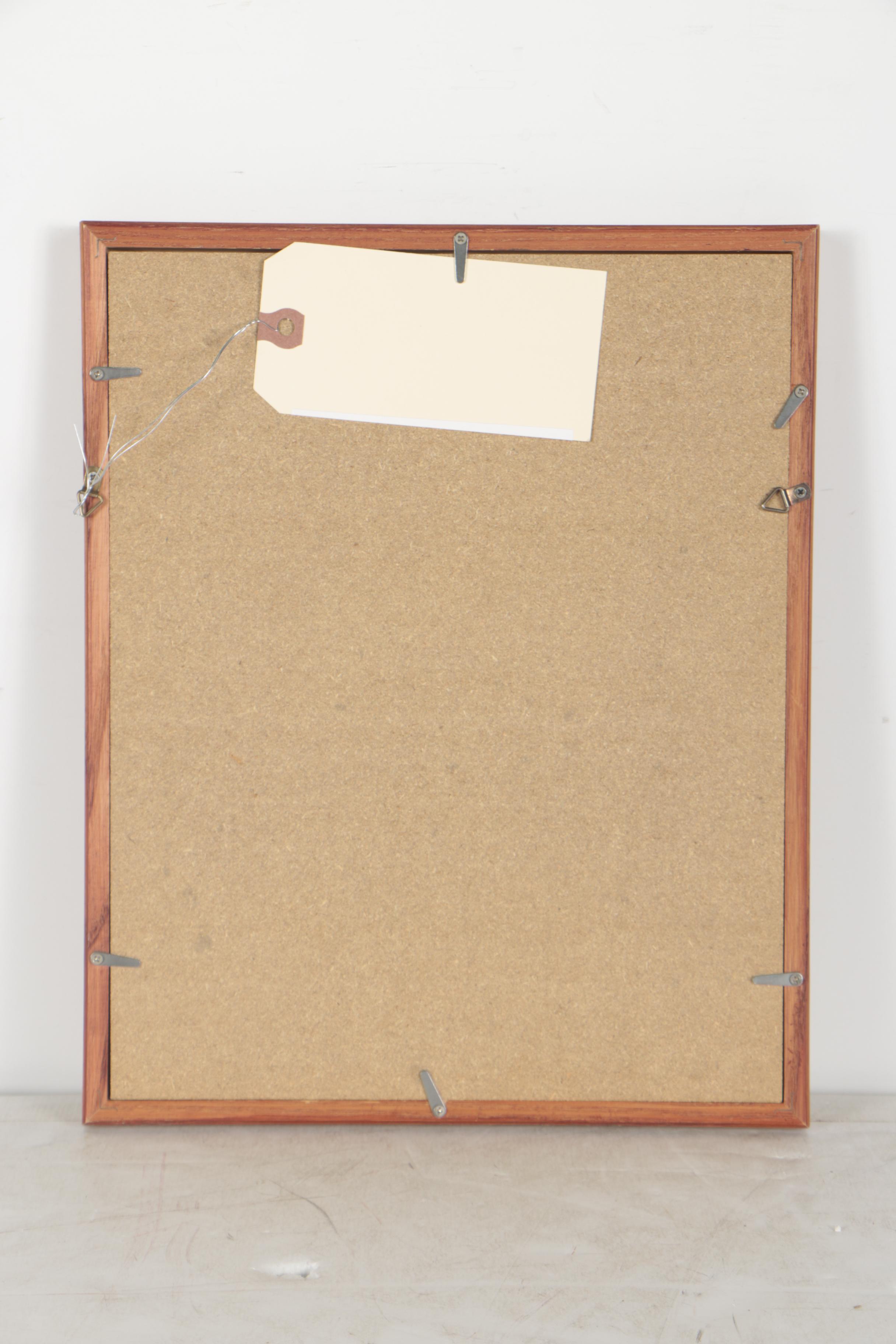 Woodblock After Utagawa Hiroshige's "Sudden Shower at Atake"