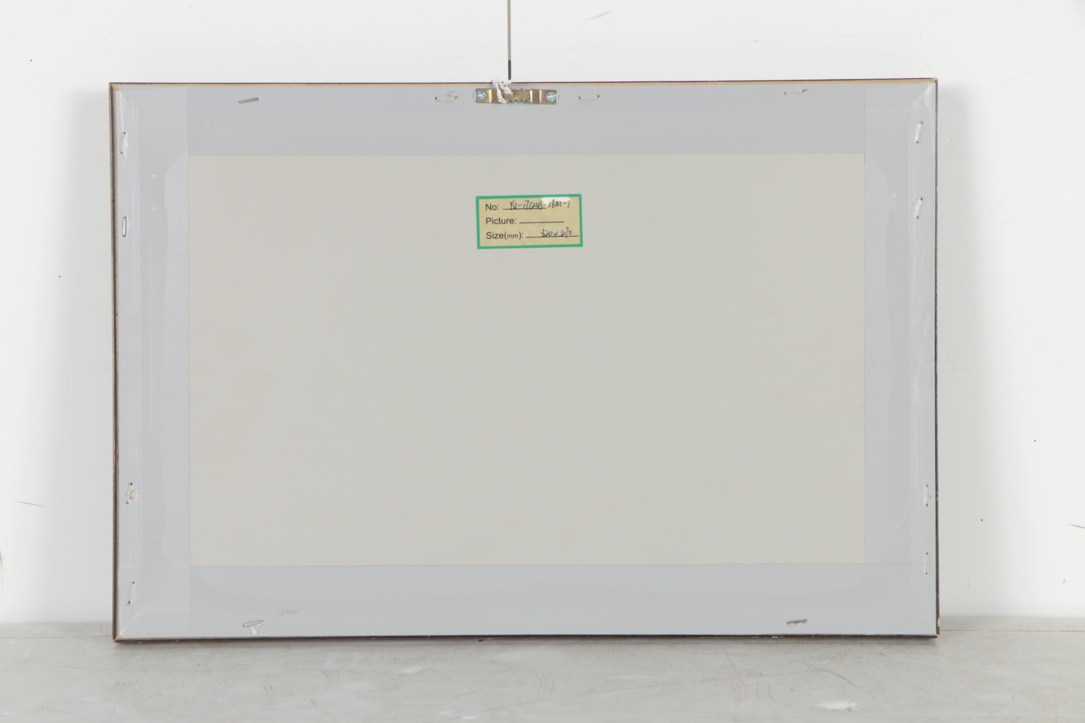 Chinese Mixed Media Framed Charms and Embroidered Medallion