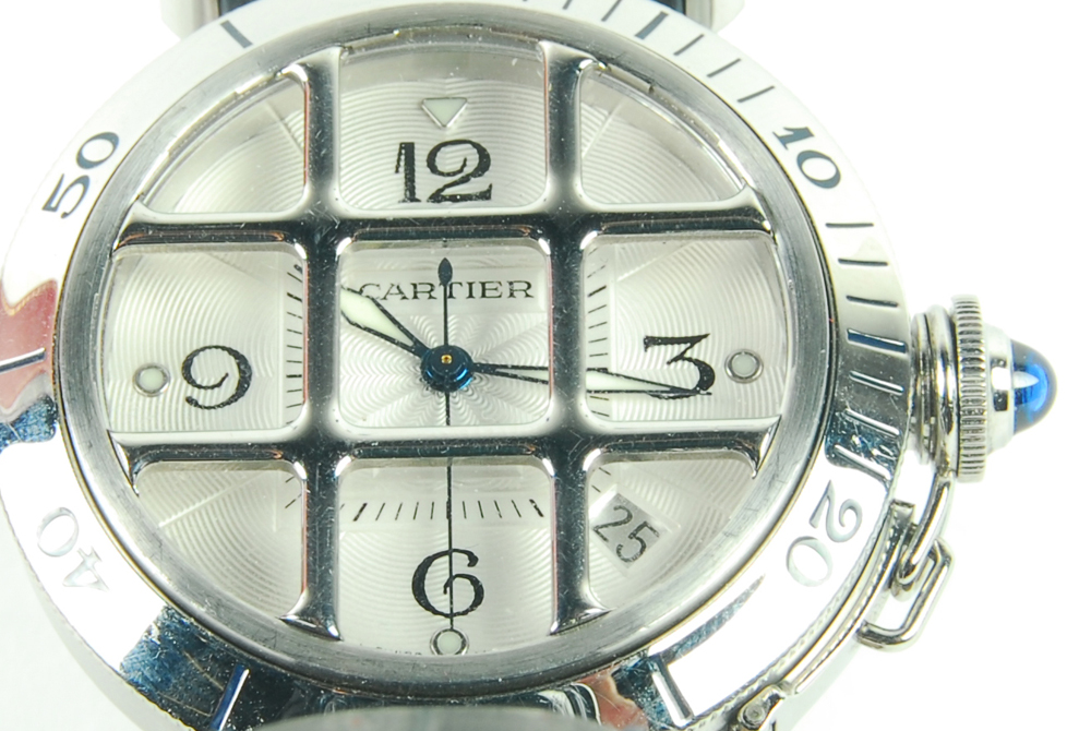 Cartier Skeleton Pasha Cage Watch