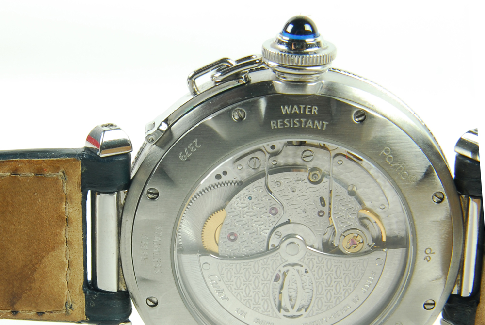 Cartier Skeleton Pasha Cage Watch