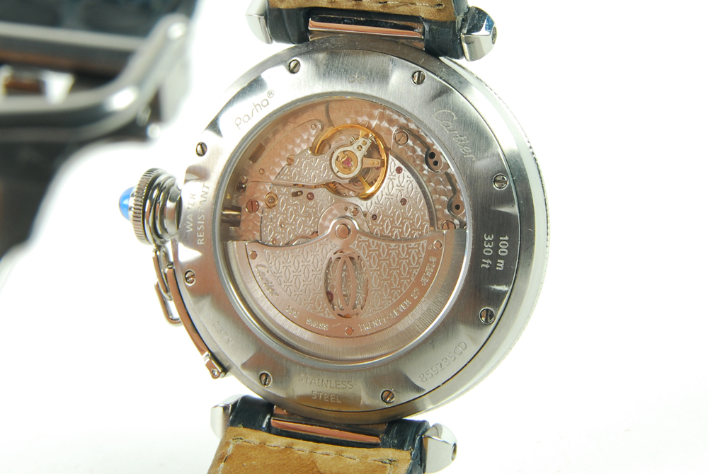 Cartier Skeleton Pasha Cage Watch