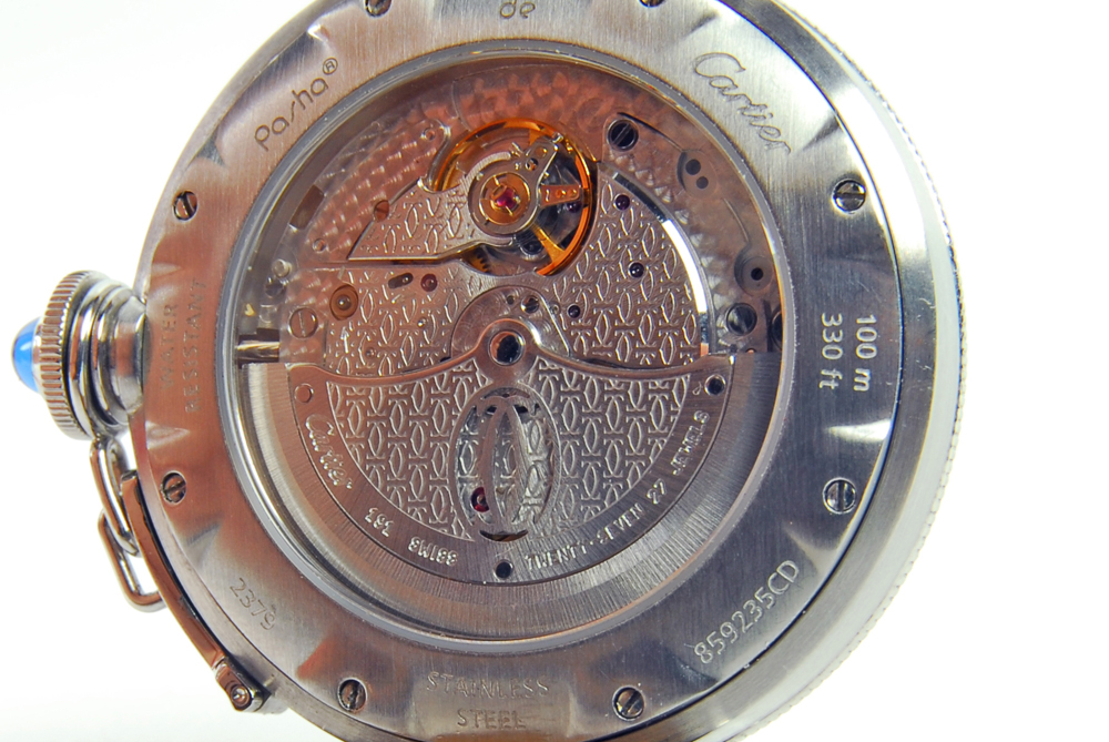 Cartier Skeleton Pasha Cage Watch