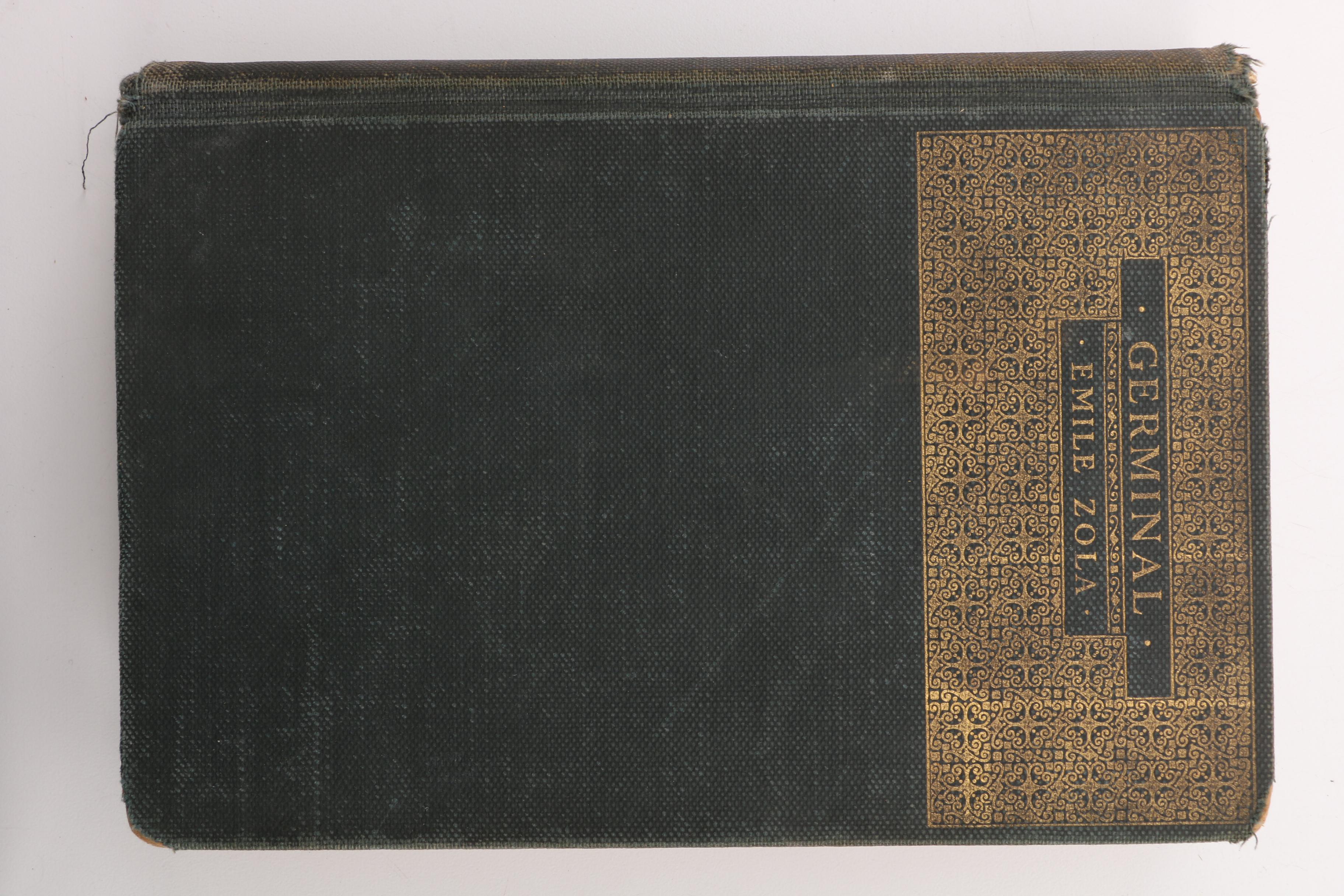 Two Vintage Books, including the Works of Walt Whitman and Emile Zola