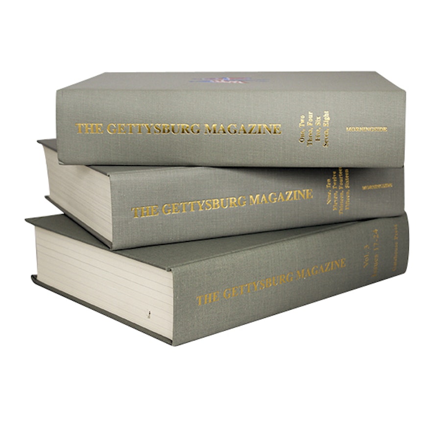 The Gettysburg Magazine Three Volume Hardcover Set