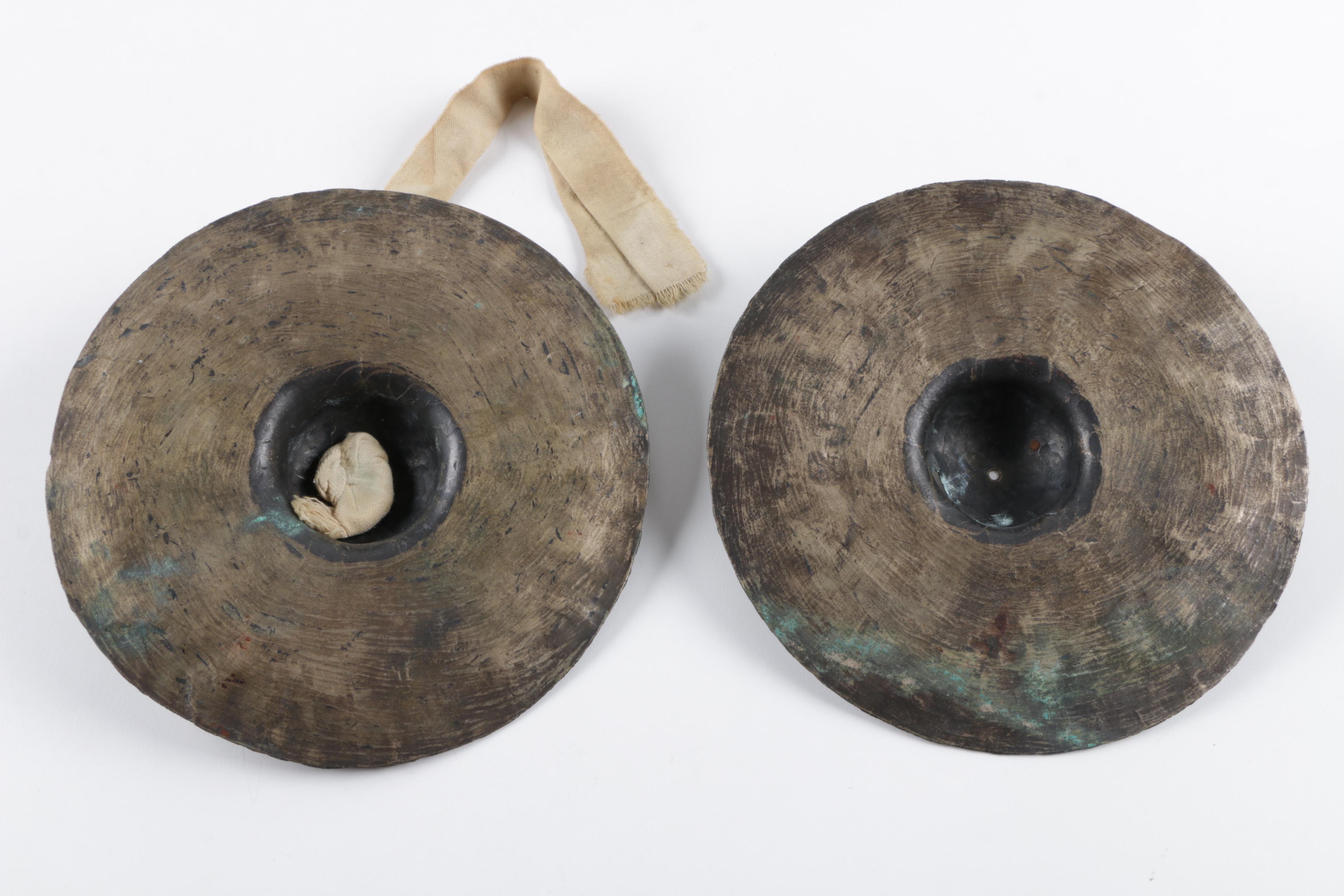 Vintage Chinese Clash Cymbals