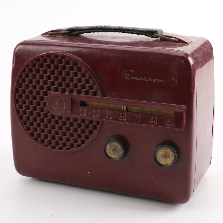 C.1950s Emerson Model 646 Series B Portable Radio