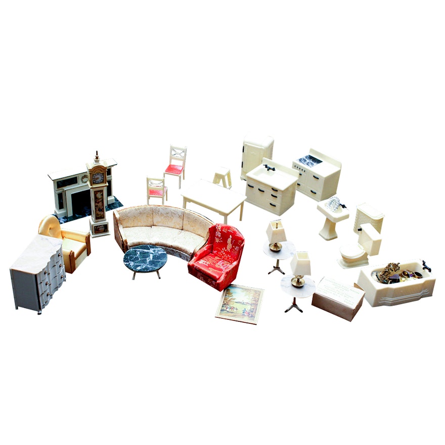 Miniature Vintage Doll Furniture by Ideal and Renwal Product