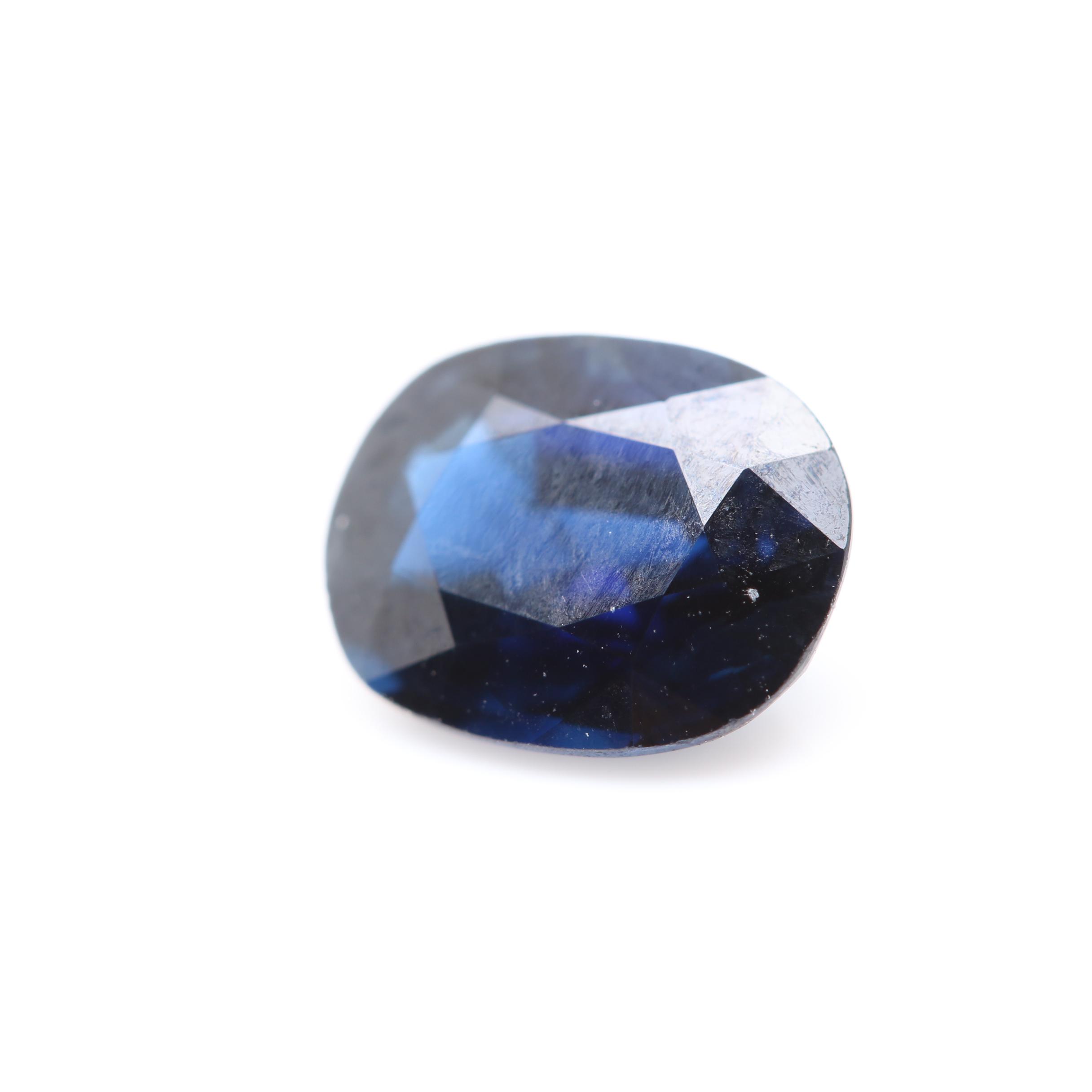 Loose 1.35 CT Blue Sapphire