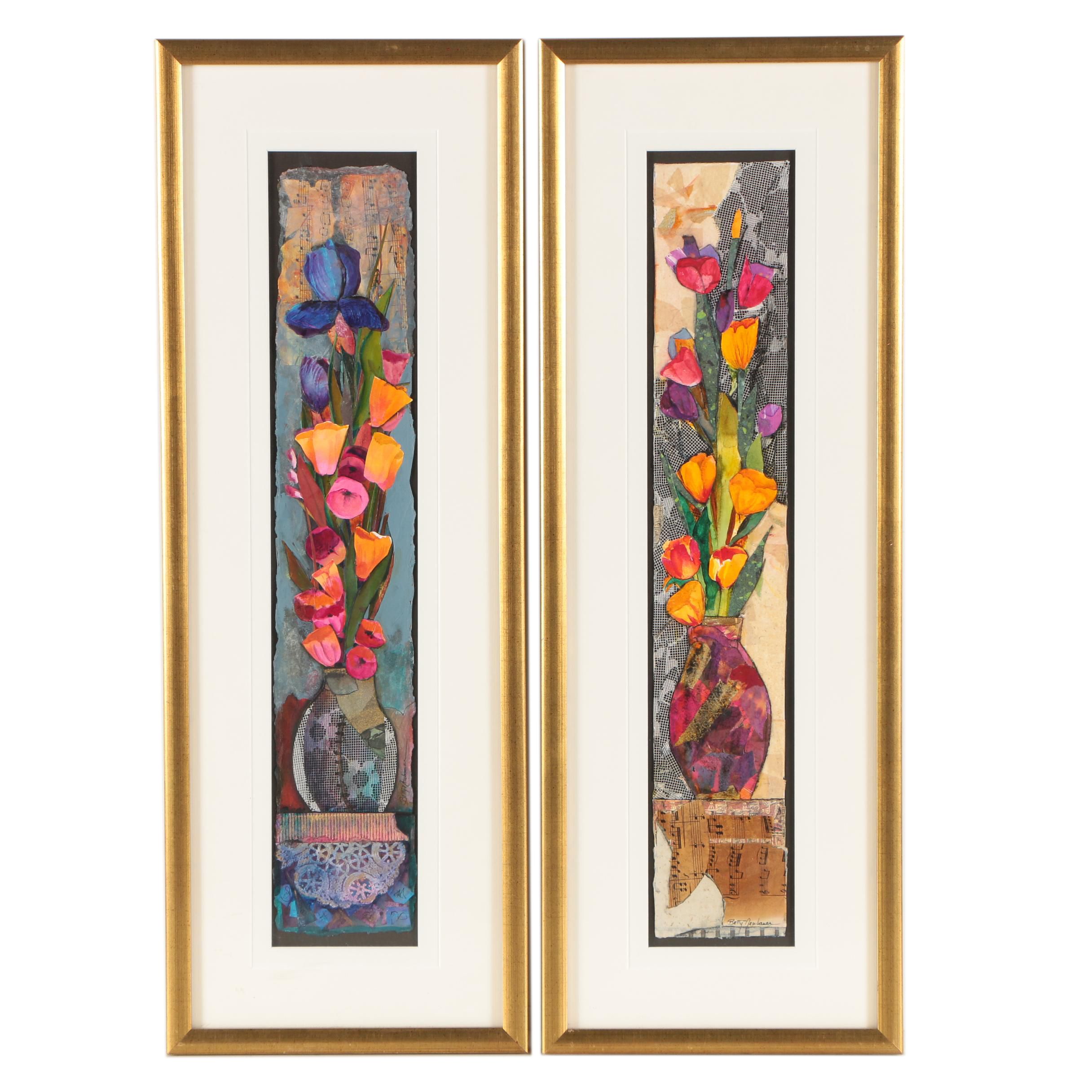 Betty Neubauer Mixed Media Collages