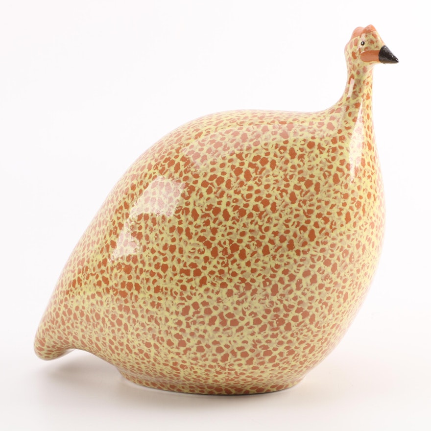 La Pintade Hand-Made Chicken Figurine