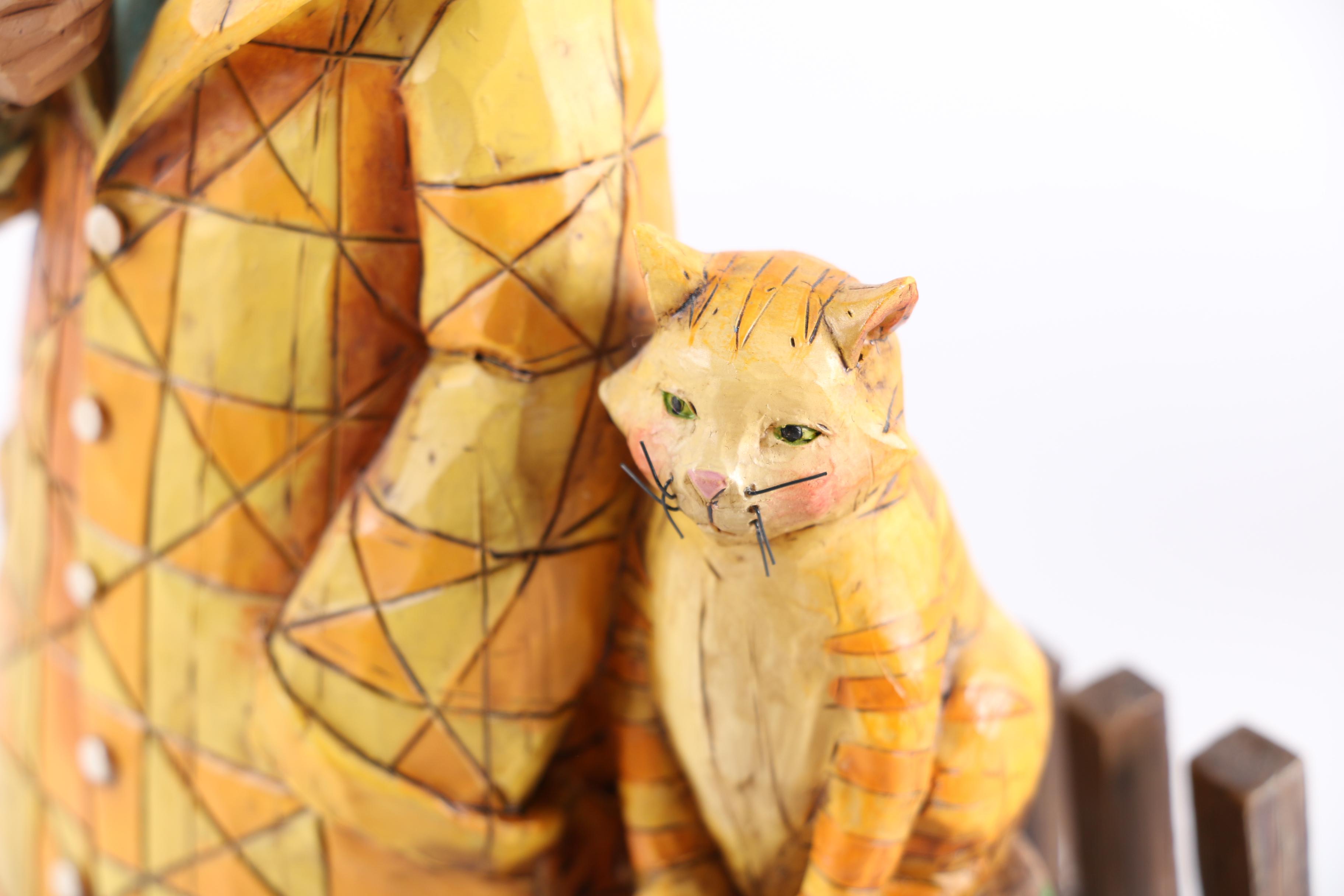 Jim Shore "Shorelights" and "Wolf in Grandma's Clothing Figurines