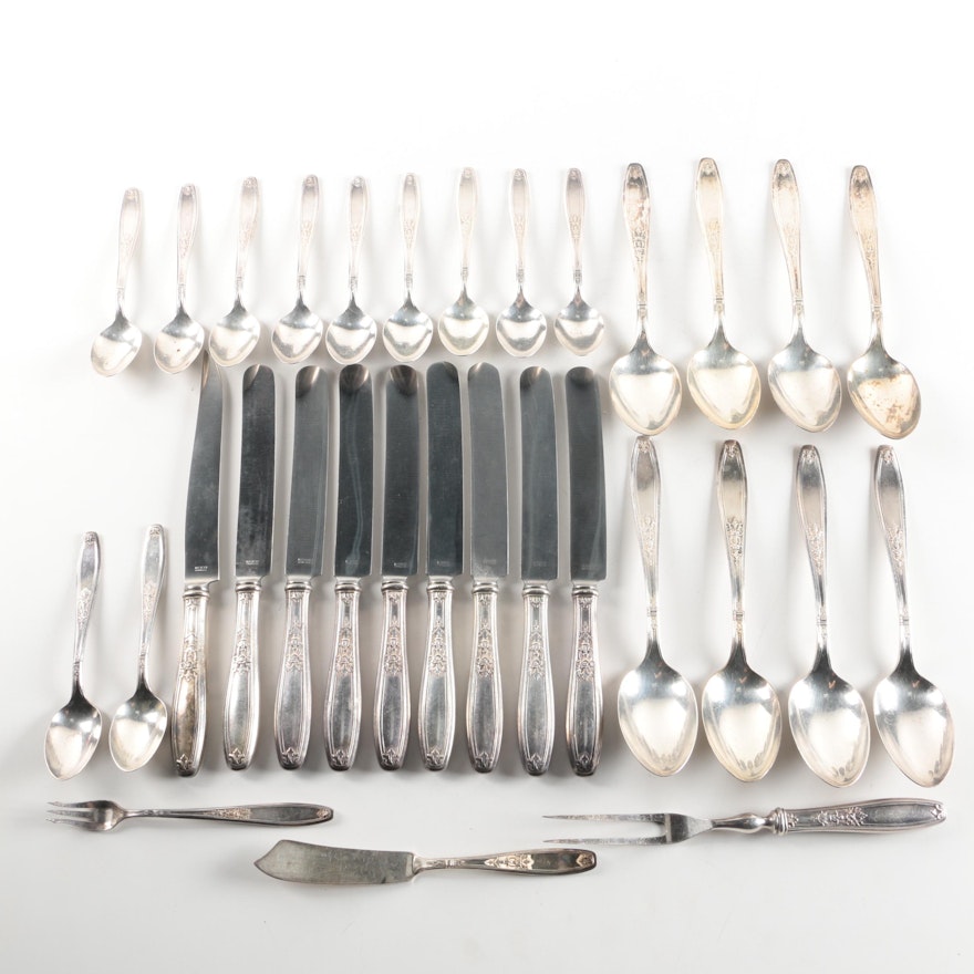 1847 Rogers Bros. Silver Plate Flatware Assortment